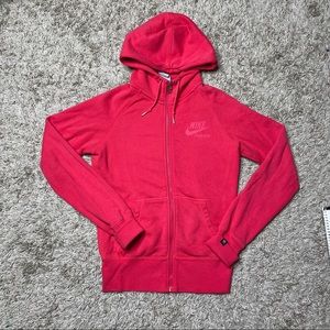 Nike full zip hoodie jacket S